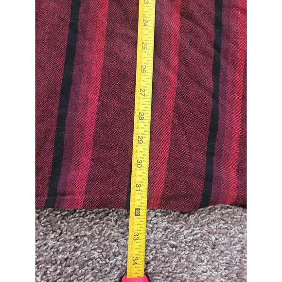 Wrangler Pearl Snap Shirt Mens XXL Long Plaid Flannel Western Cowboy Button Down - Picture 9 of 11